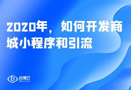 2020年,，如何開發(fā)商城小程序和引流