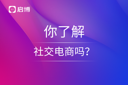 你了解社交電商嗎？